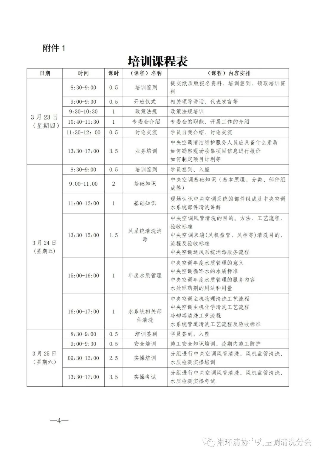 【重要通知】第二十二期湖南省集中空調(diào)清洗消毒職業(yè)技能培訓(xùn)開班啦！(圖4)